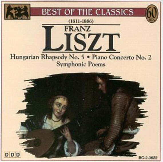 Franz Liszt – Hungarian Rhapsody No.5 & Piano Concerto No.2. 1993