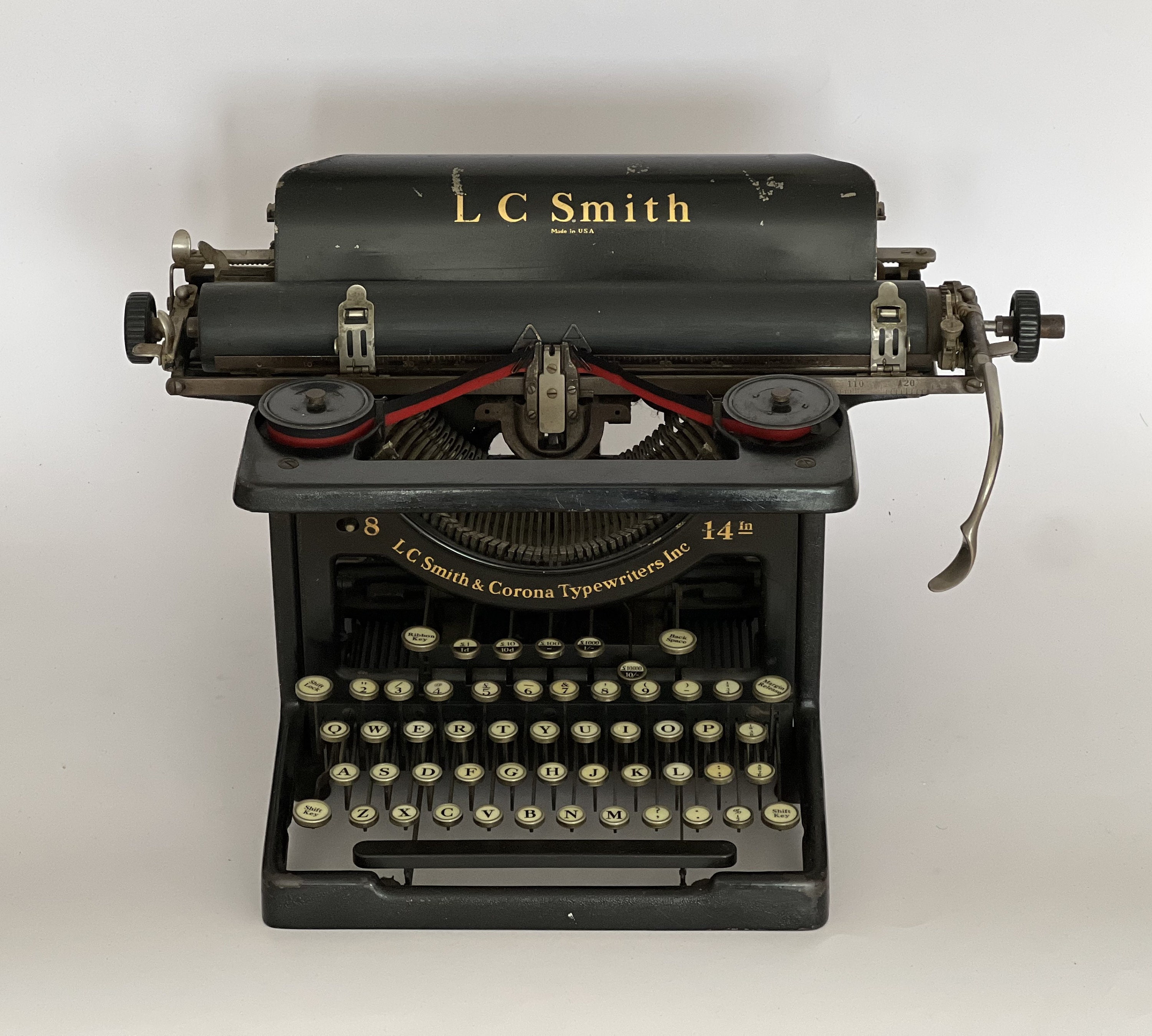ビンテージ】大型 米国 アンティーク SMITH-CORONA タイプライター
