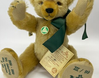 HERMANN, Limited Teddy Bear, Coburg, Germany, 1999 - Etsy