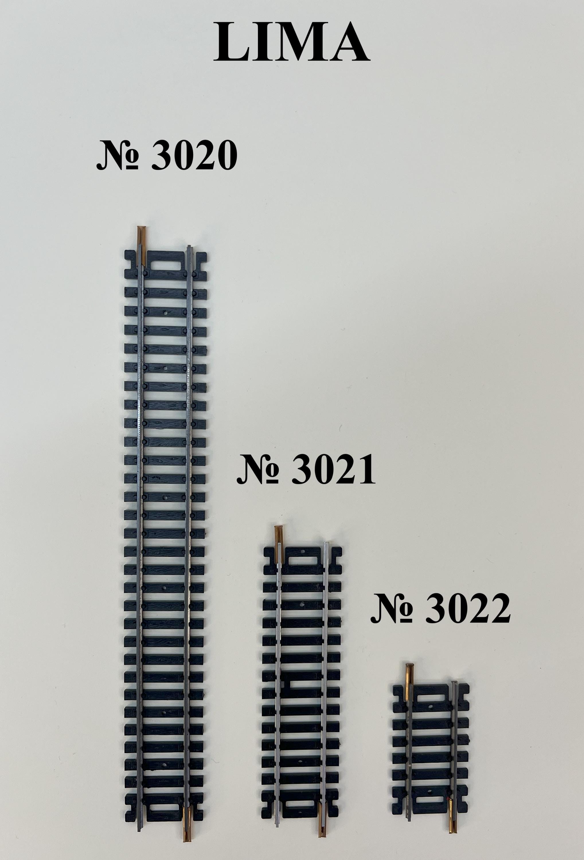 Vías ferroviarias y accesorios vintage Lima HO 1:87, Italia, años