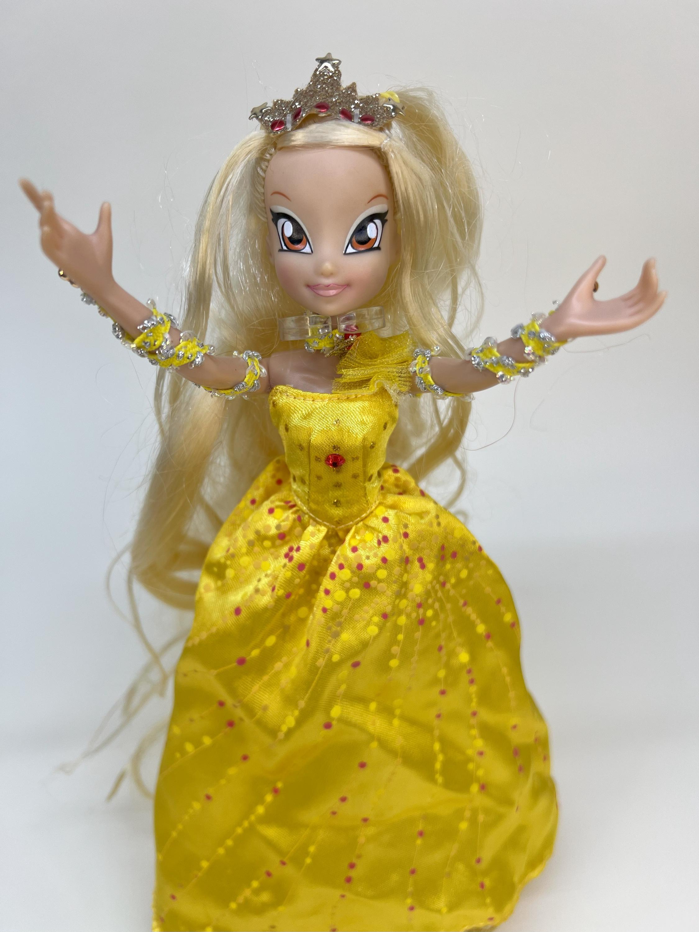 2007 年、Giochi Preziosi による希少な Winx Club ステラ プリンセス