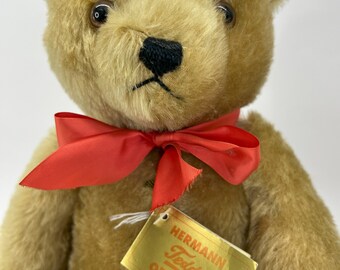 Hermann Teddy Bear Zotty 1950s Vintage Made in Germany 16