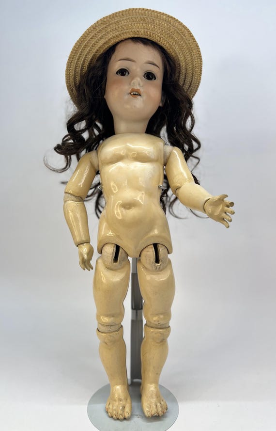 Armand Marseille, Model 390, Bisque Porcelain Head, Composite Body