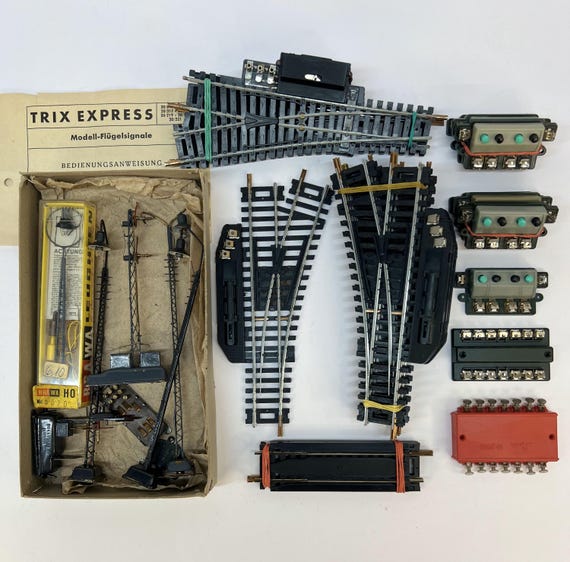 Lima HOゲージ 貨車とレールセット 1:87 Vintage Railway, Pieces of the Track, 1:87 HO Series, Lima Italy