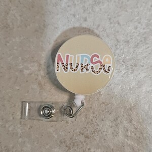 Nurse Badge Holder - Multiple Colors