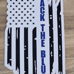 Back the Blue Sticker
