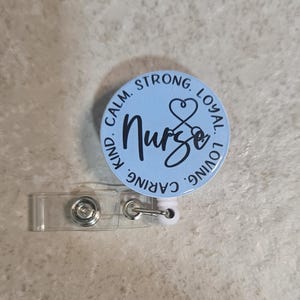 Nurse Badge Holder - Multiple Colors