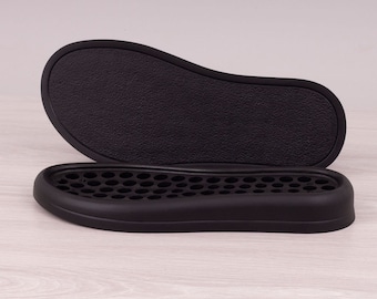 Shoe soles SAMANTA Black, Ladies sole for leather and Felted shoes