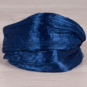 Viscose Fiber V-342, 1.8oz (50gr) for felting, nuno felting, spinning and art batts projects.
