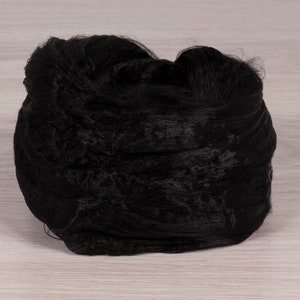 Viscose Fiber V-350, 1.76oz (50g) for felting, nuno felting, spinning and art batts projects.
