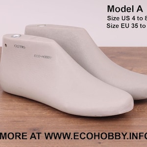 Shoe lasts Model A. For shoe making & felting, NEW!