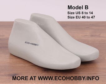 Shoe lasts Model B. For shoe making & sneakers, NEW! Size US 8 to 14.