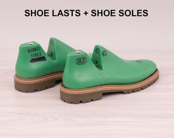 DIY Men's Shoe Making Kit: Lasts + Soles. NEW!!! SET - 4