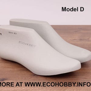 Shoe lasts for shoe making, ladies! Model D.:
