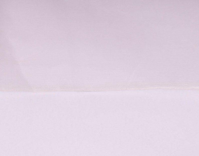 Ivory Organza Gauze, for NunoFelting, 90 cm wide. image 5