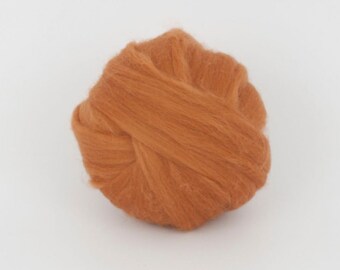 Almonds B178,   1.76oz (50g), 19mic Extra Fine Merino Wool  Felting Wool, For Spinning And Needle Felting.  100% wool.