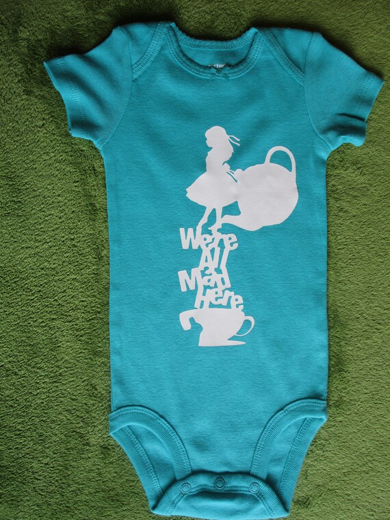 turquoise onesie