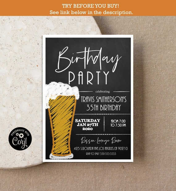 Boy Birthday Edit in Corjl Simple Clean Design Race Car Birthday Invitation 5 x 7 /& 4 x 6 Digital Template Instant Download