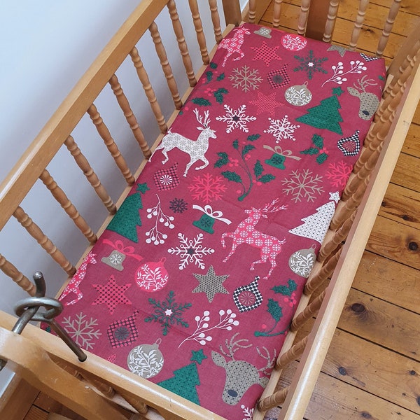 Baby Girl Deer Crib Set Etsy