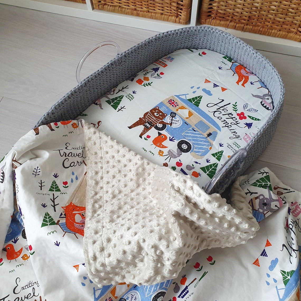 bassinet bedding set