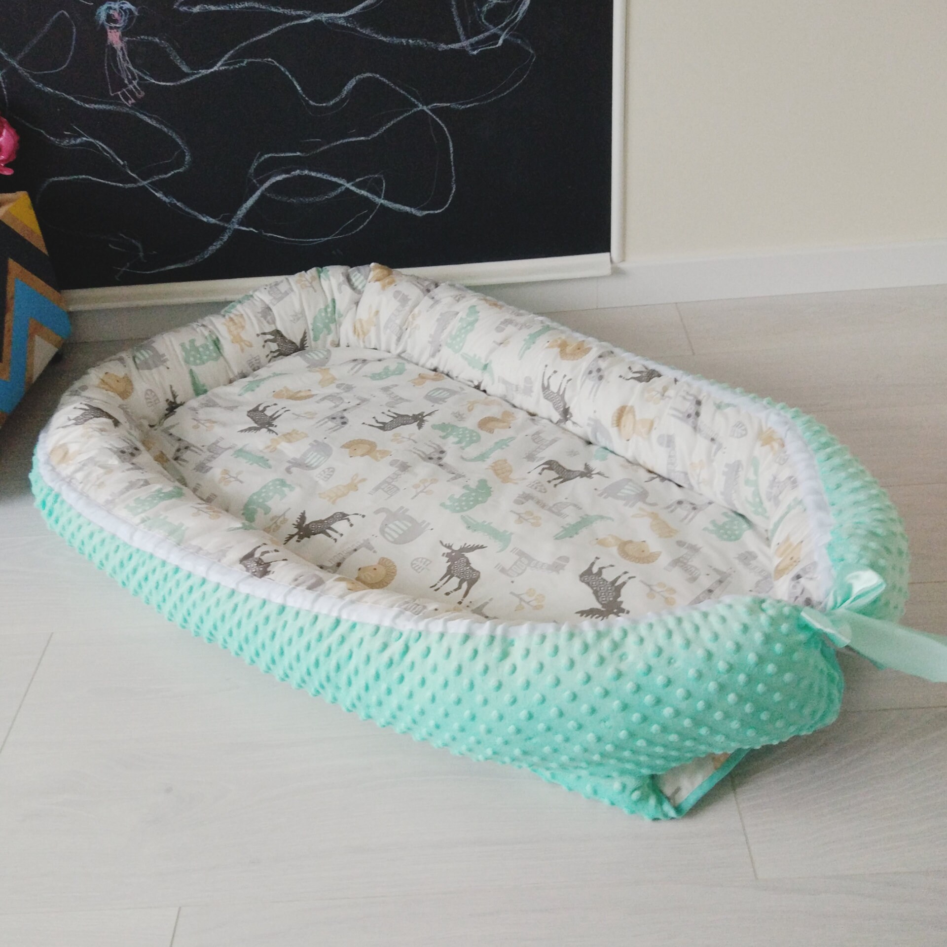 Toddler nest bed Sleeping bed Babynest Snuggle bed Cosleeper Etsy