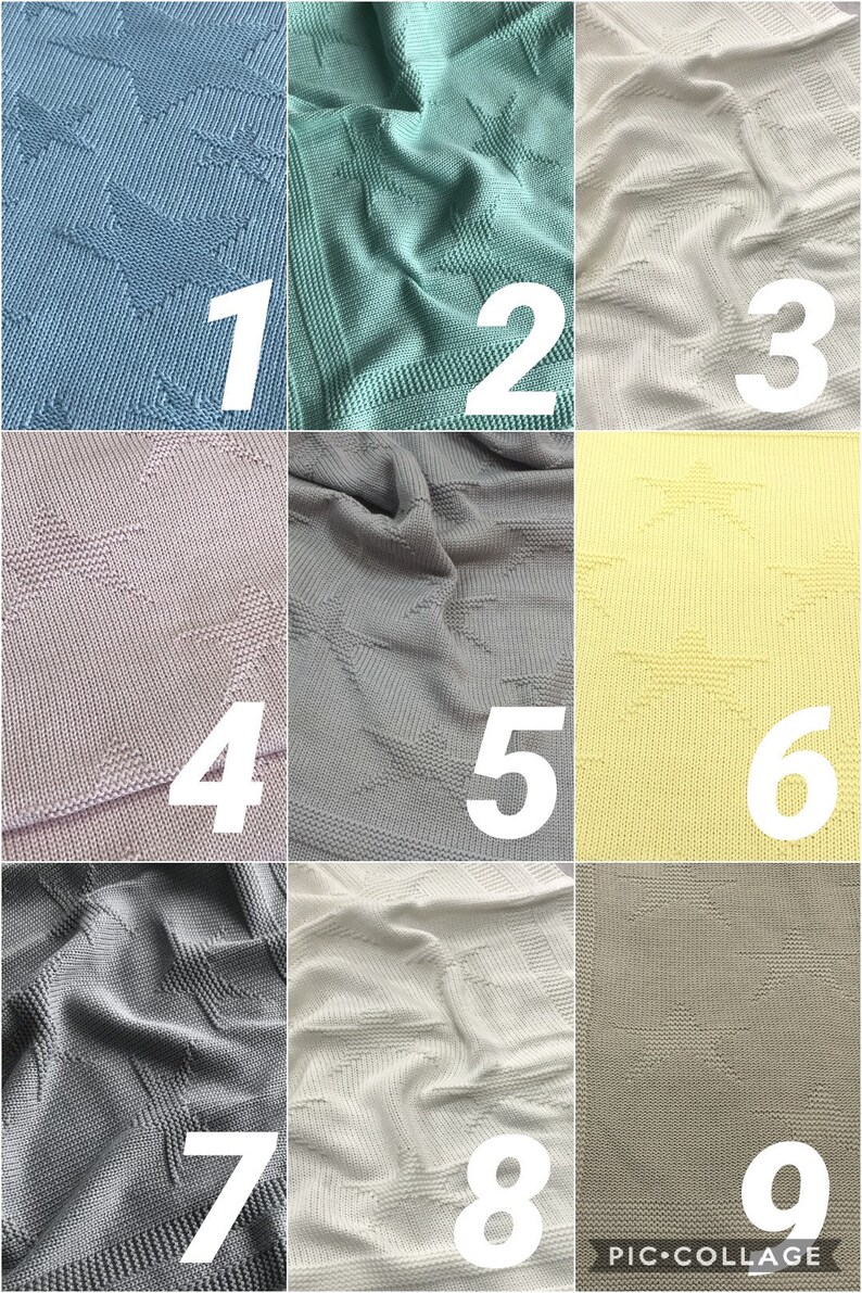 Knitted Blanket With Name Custom Baby Blanket Personalised Etsy