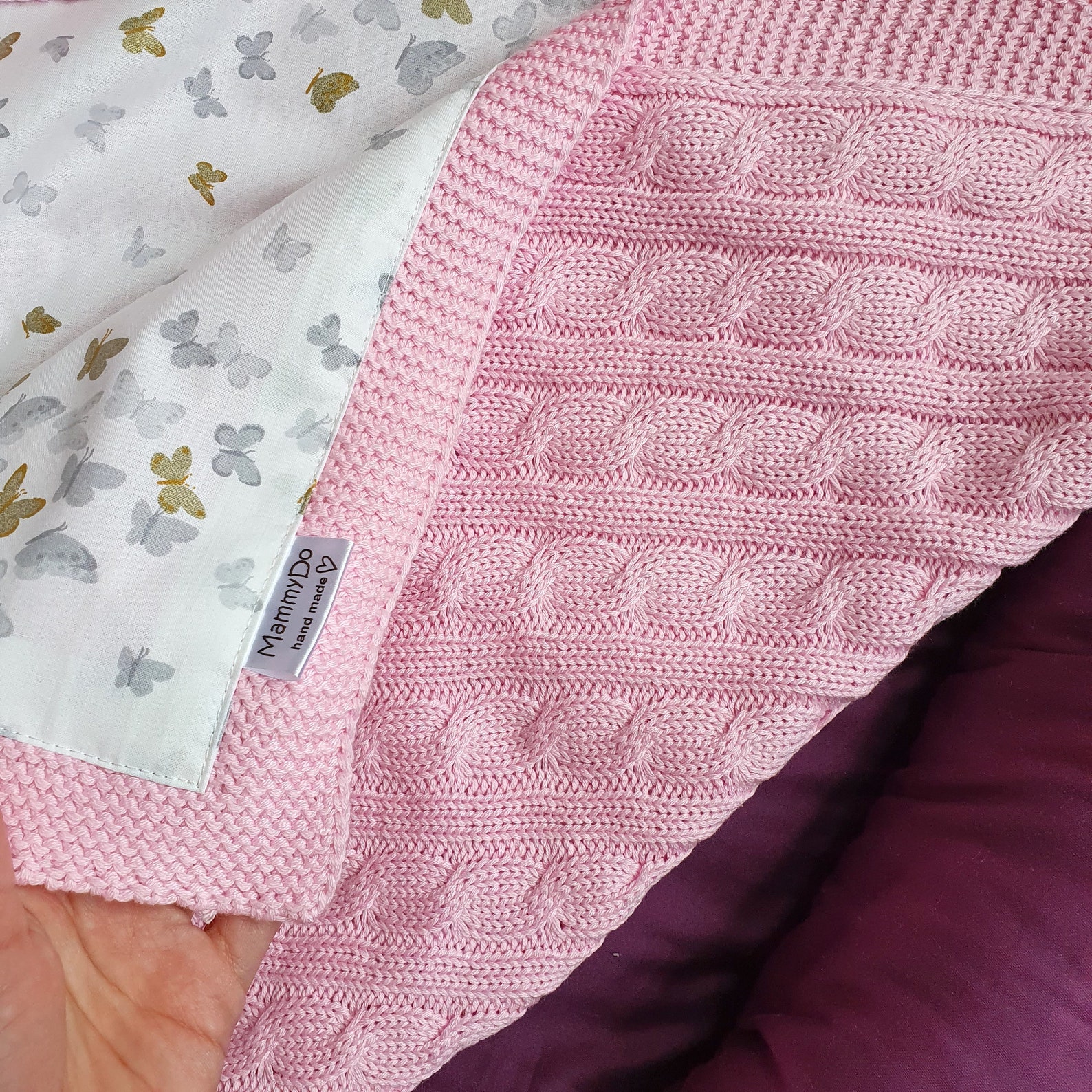 Princess Baby Blanket With Name Baby Girl Swaddle Blanket Etsy