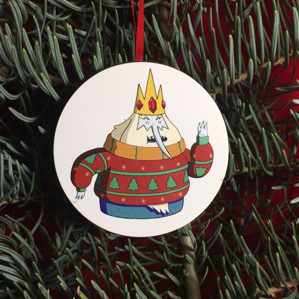 Ice King Adventure Time Christmas Tree Ornament