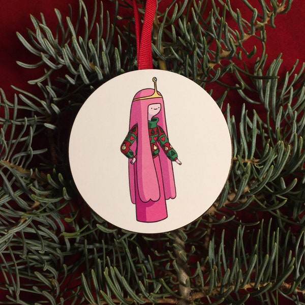 Princess Bubblegum Adventure Time Christmas Tree Ornament Gift Exchange Stocking Stuffer