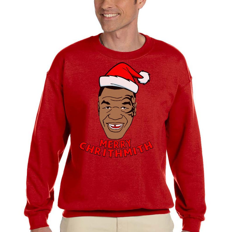 ugly christmas sweater tyson