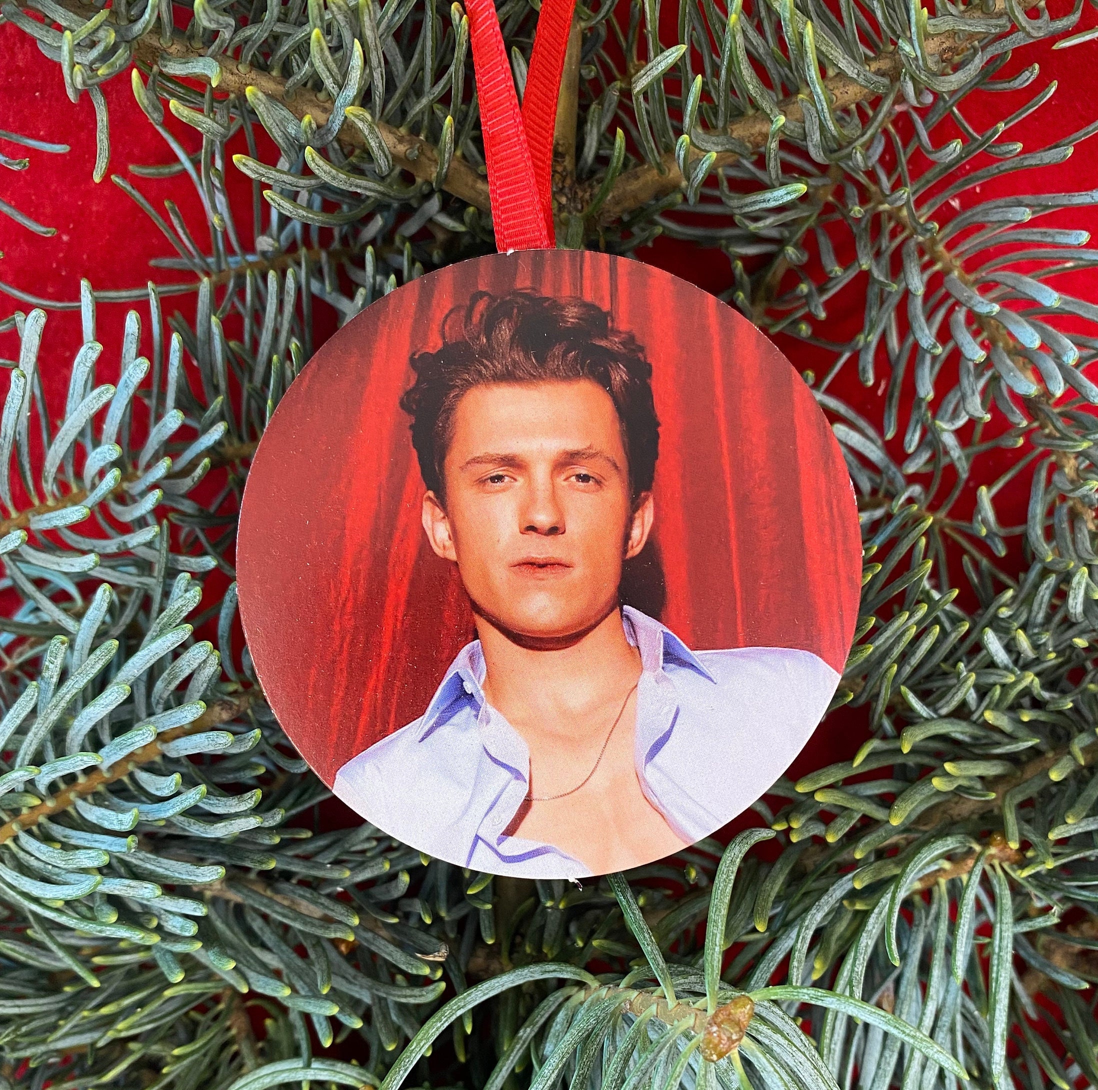 Tom Holland Christmas Tree Ornament Gift Exchange Stocking Stuffer