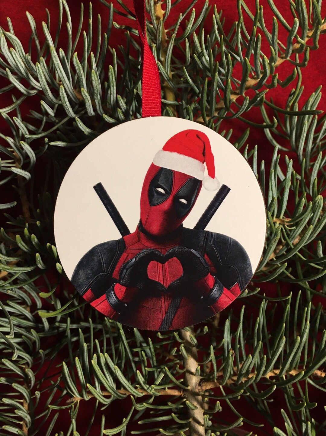 Deadpool Christmas Ornament 