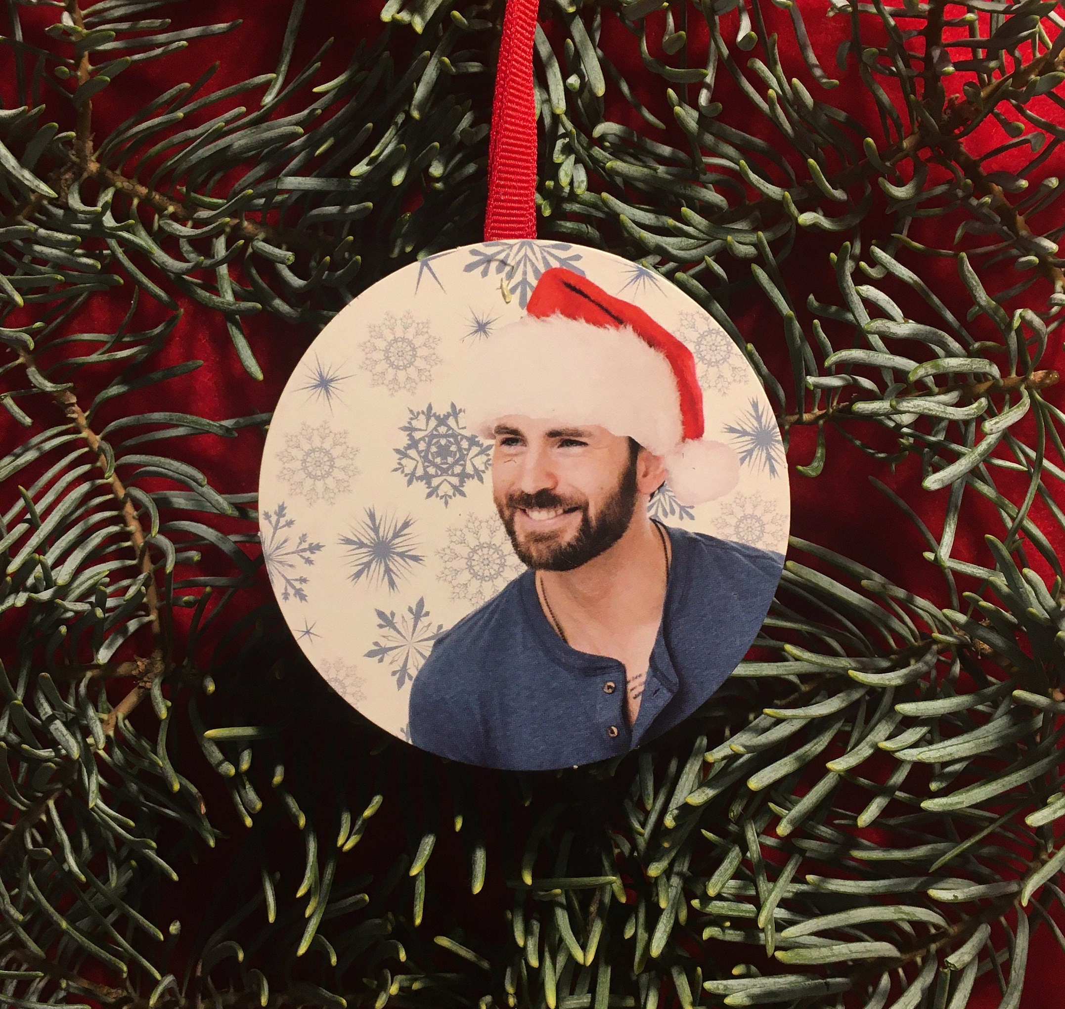 Discover Chris Evans Christmas Tree Ornament  Holiday Party Gift