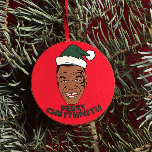 Mike Tyson Merry Chrithmith Funny 