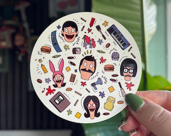 Bobs Burgers Inspired Coaster
