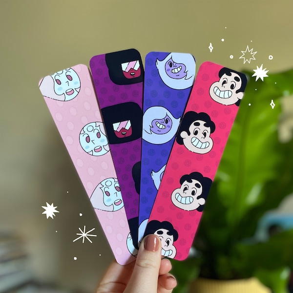 Steven Universe Bookmarks - Connie / Lapis / Lion / Garnet / Pearl / Amethyst / Peridot / Ruby / Saphire