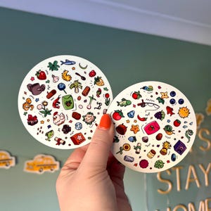 ALL 4 Stardew Valley Season coasters