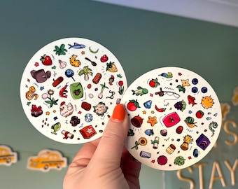 ALL 4 Stardew Valley Season coasters