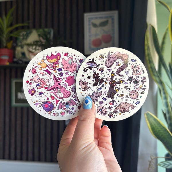 Dessous de verre inspirés du jeu - Rétro