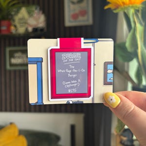 Magnetic Bobs Burgers Bookmark