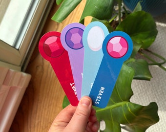 Steven Universe Crystal Gems Bookmarks