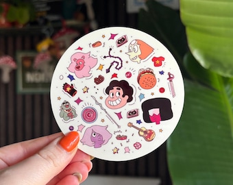Steven Universe Coaster / Pearl / Garnet / Amethyst / Lion