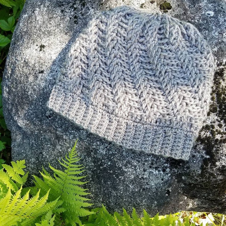 PATTERN ONLY, The Nautilus Beanie & Bun Hat, bun Hat, crochet pattern, messy bun hat, ponytail hat, crochet hat pattern, toque, hat, beanie image 3