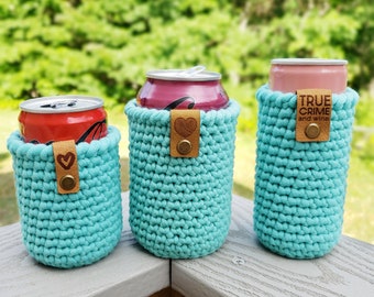 PATTERN ONLY, Crack a Cold One Cozy, Soda, Beer, Wine