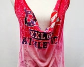 Bleached USA Customized Tank Top Patriotic July 4th T Shirt Swimsuit Cover