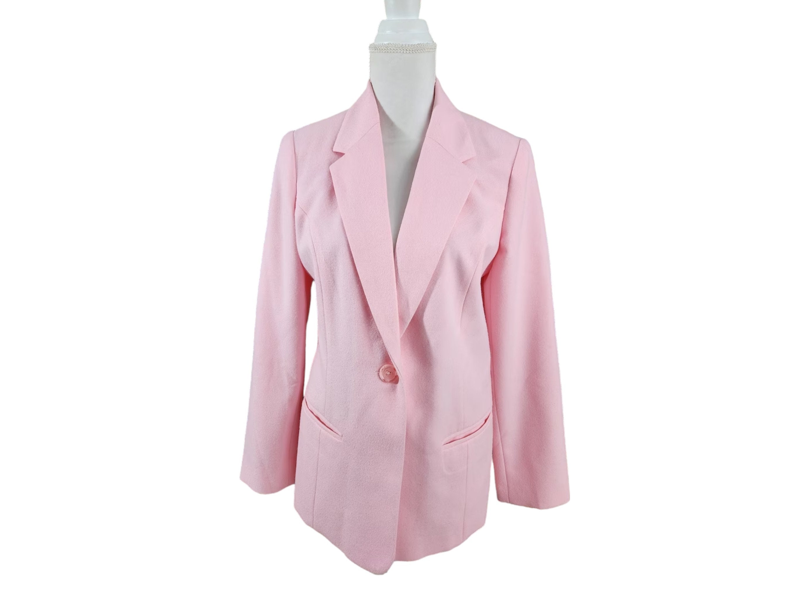 vintage pink blazer