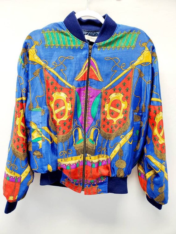 90s style bomber jacket