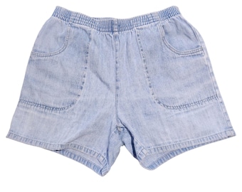Vintage 90s Rebecca Malone Elastic Waist Mom Shorts Petite Medium