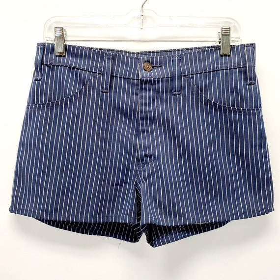 Vintage Black Tab Big E Striped Levi's Shorts 31"