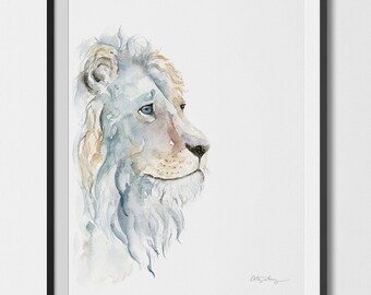 アフリカアート　ライオン【画家 サイン入り】(4) Amazon.co.jp: キャンバス絵画アフリカの兄弟愛ライオンカブ動物